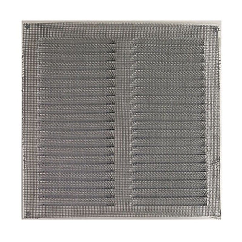 Rejilla Vent.Alum.20X20 Plata Mosquitera 5224D2020PLM