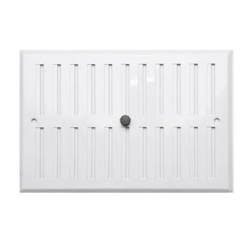 Rejilla Ventilacion Regulable 17X25 Bl 569F34