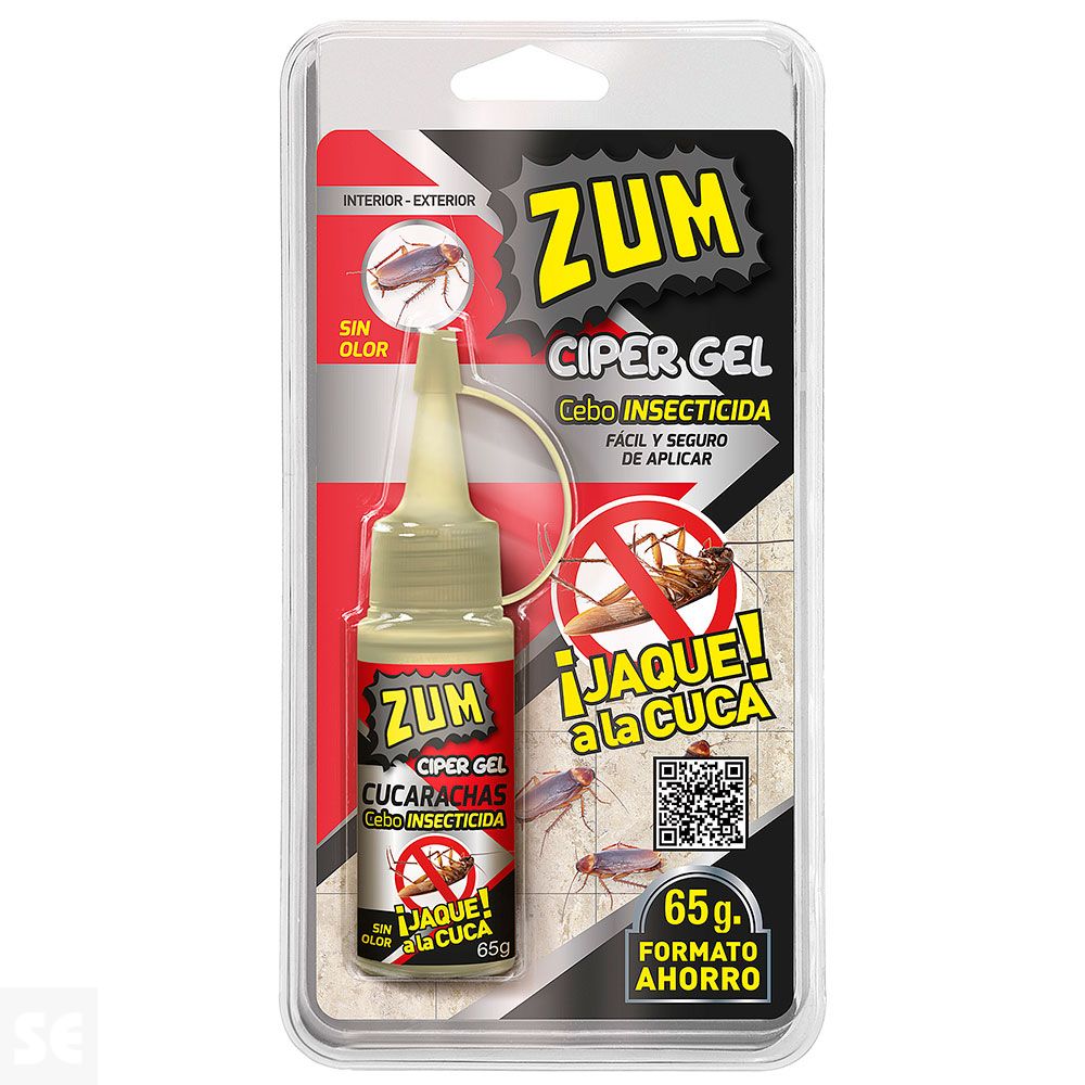 Insecticida Zum Ciper Gel Cebo Cucarachas 65 g