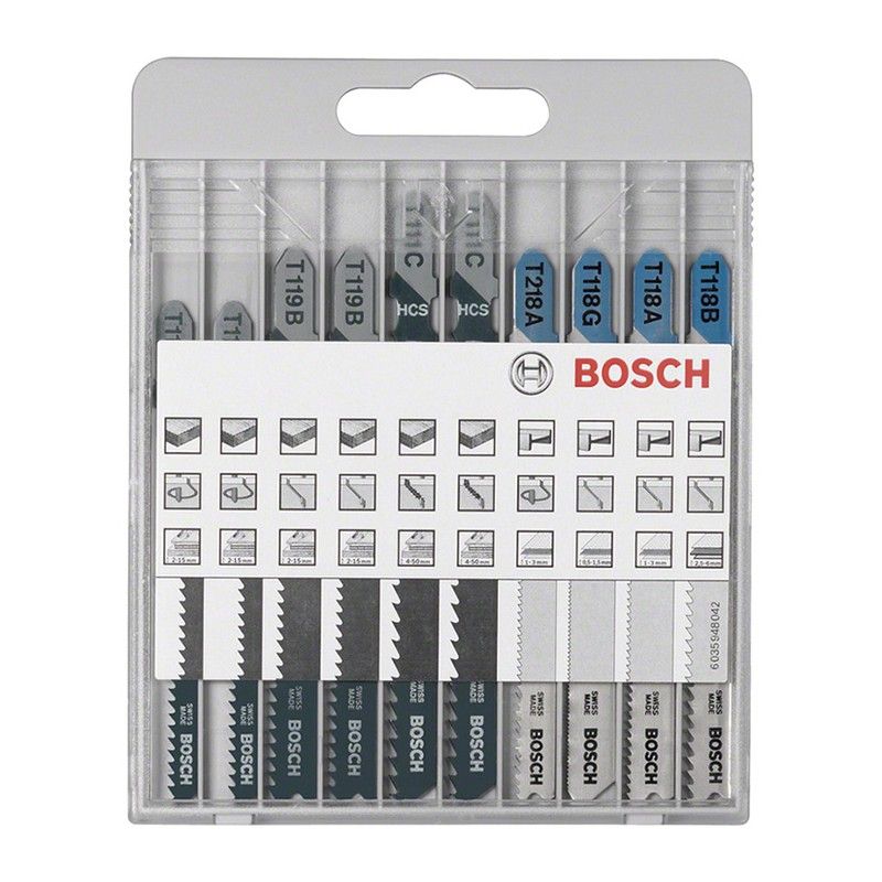 Sierra Calar Basic Wood+Metal 10 Uds. 1413H121 Bosch