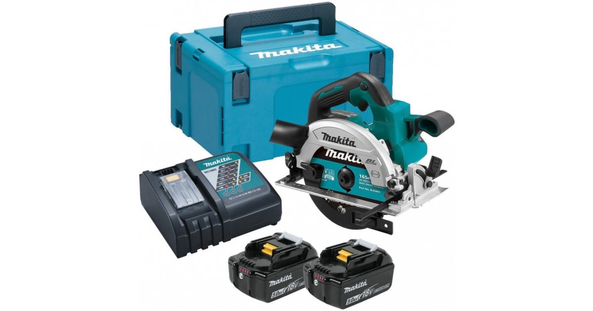 Sierra circular inalámbrica Makita Aku Li-ion LXT 18V/5.0Ah DHS660RTJ