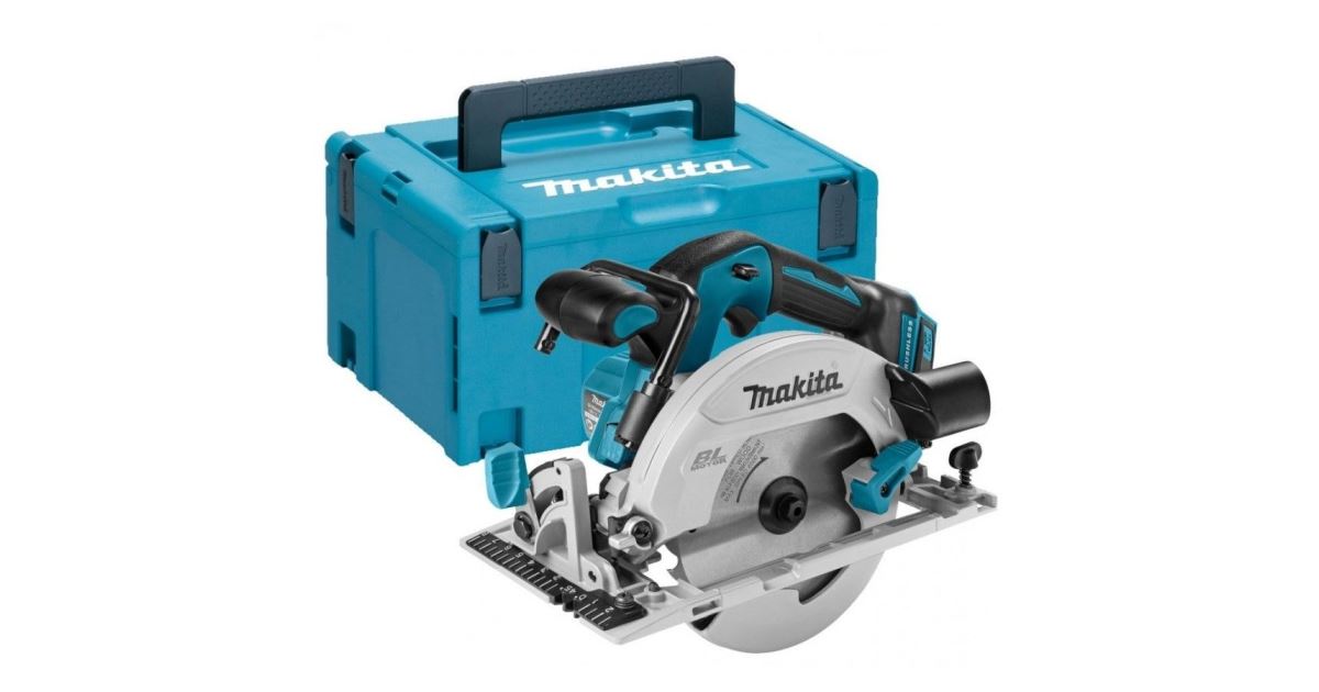 Sierra circular sin escobillas Makita Aku con AWS Li-ion LXT 18V, sin batería DHS661ZJU