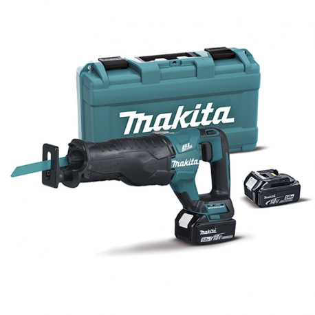 Sierra de sable makita djr187rte 18v 5ah lxt