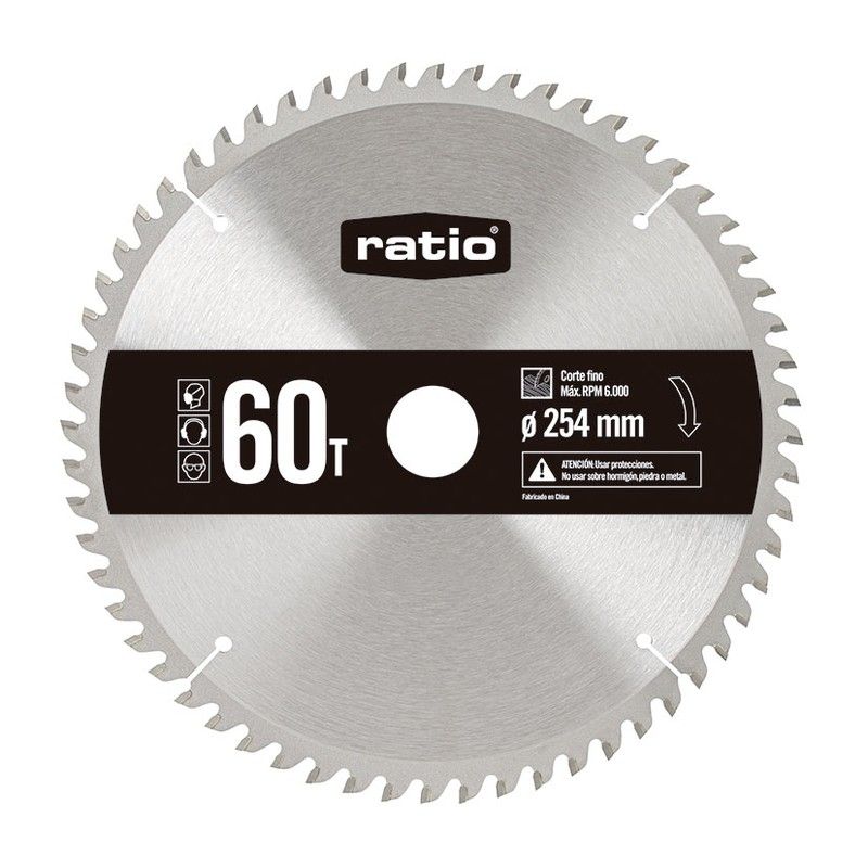 Disco Sierra Circular D.254X2,5X30Mm.60Z 7993A254 Ratio