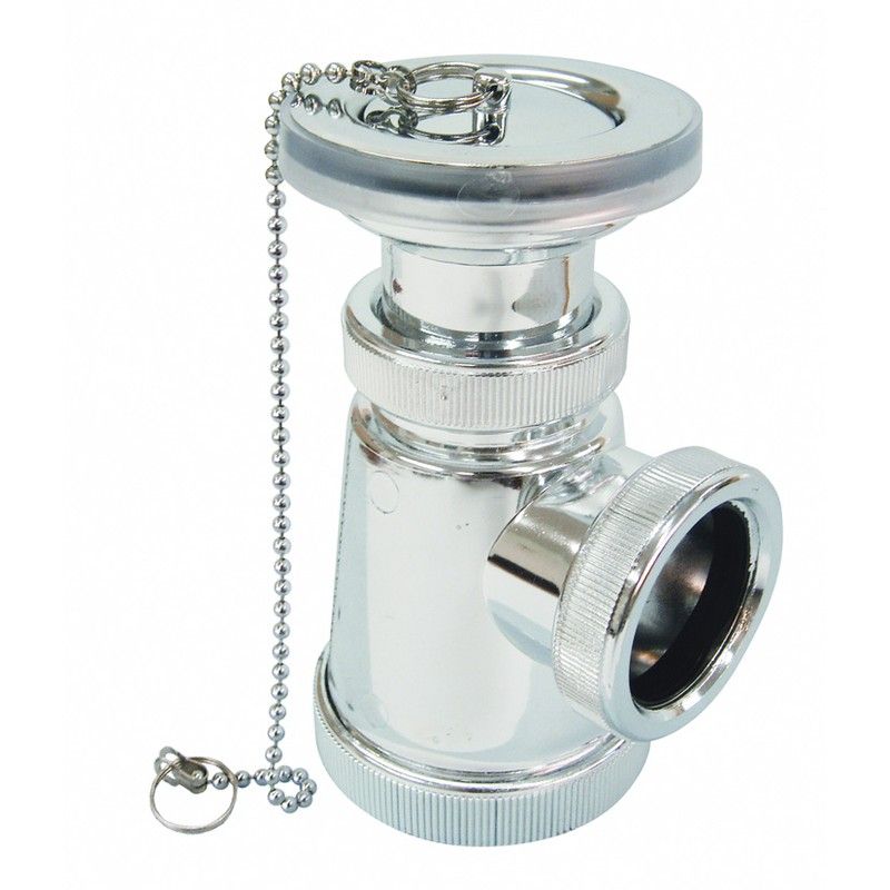 Sifon Botella Corto Ext.1.1/2-40Mm Cromo 897F51 Crearplast