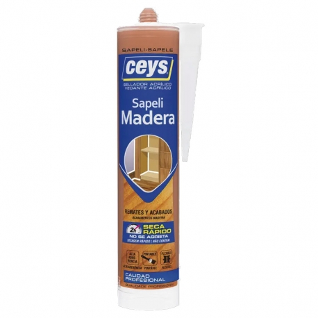 Sellador acrilico madera ceys 280ml sapeli