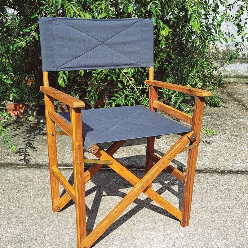 Sillón Director Madera Acacia. 2 Uds 8704N362