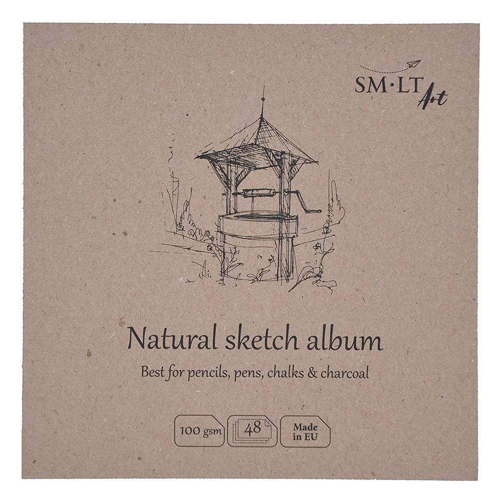 Bloc Sm Lt 14x14 Sketch Álbum Bocetos 100 g