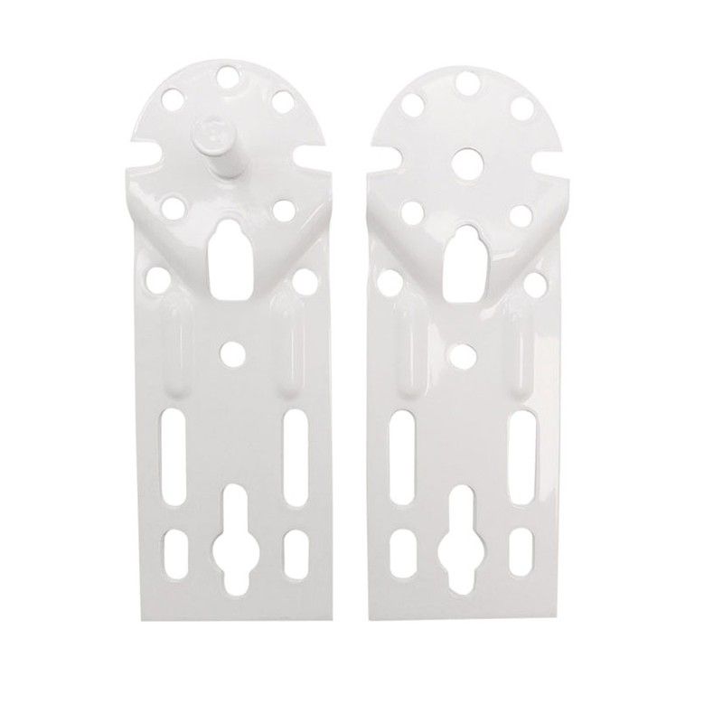 Soporte Eje Toldo Pared. Blco. 2 Un. 127D53 Micel