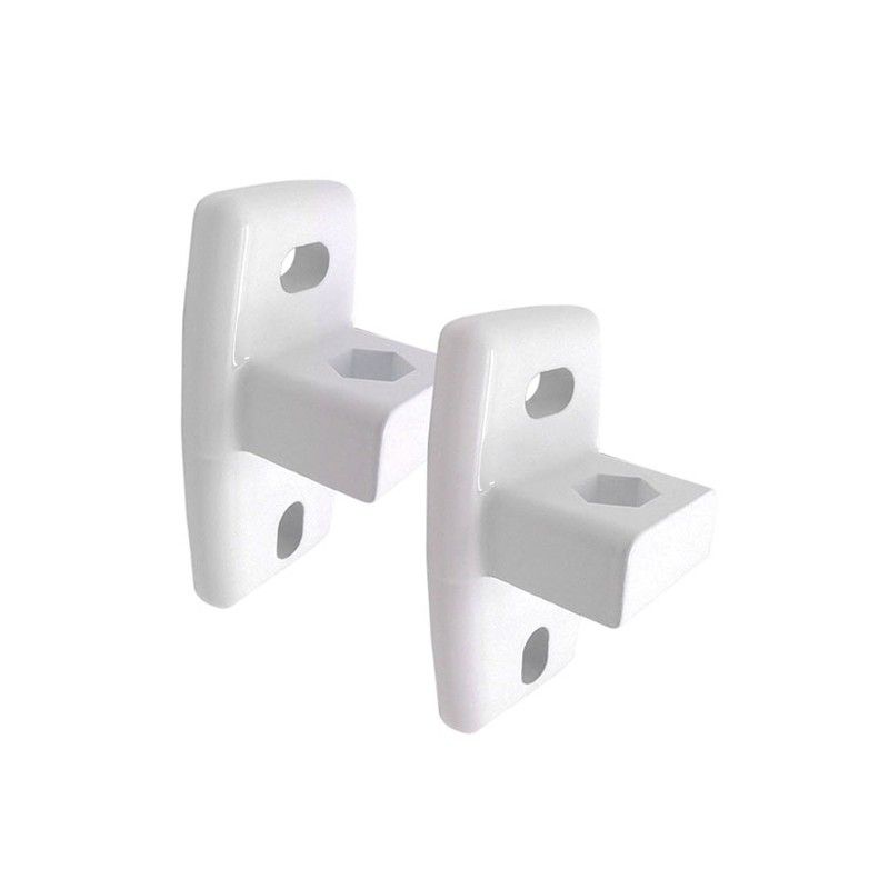Soporte Pared Toldo. Blco. 2 Un. 127D33 Micel