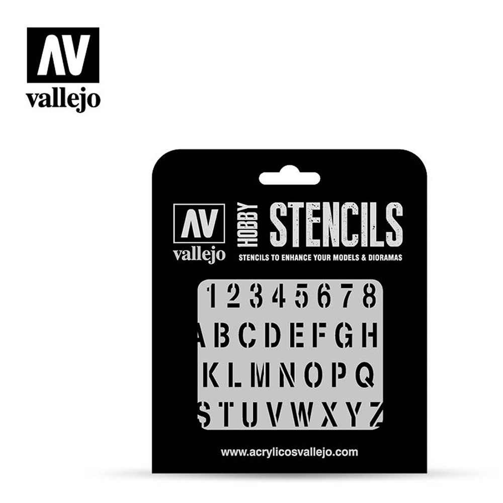 Alfabeto de Estampación