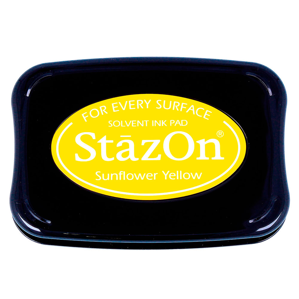 Tinta Stazon Vidrio, Plástico Amarillo Girasol 95x65mm TSZ-93