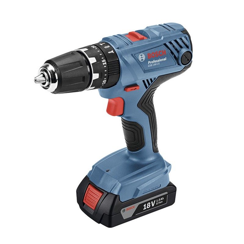 Taladro Atornillador Gsb 18V-21 2 Bat. 5585X546 Bosch