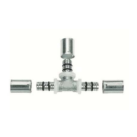 Te reducida press fitting art 6707ur 25x16x16