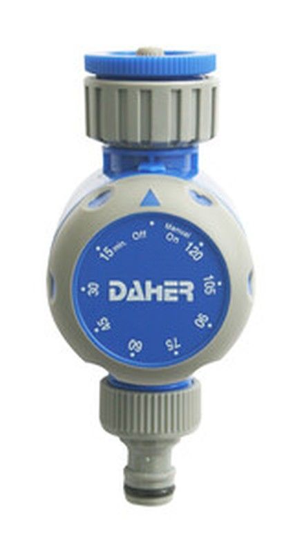 Temporizador mecánico de riego.