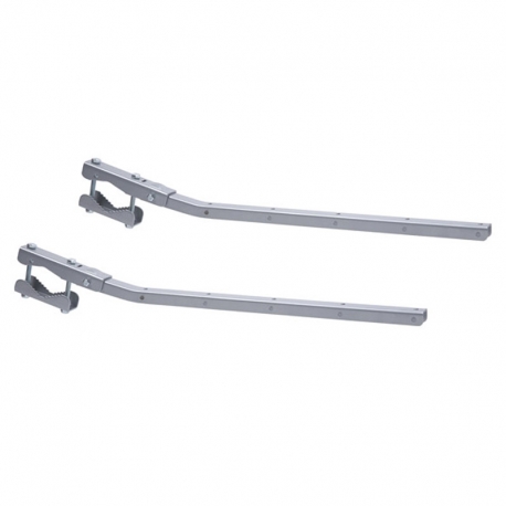 Tendedero para baranda sauvic abatible gris