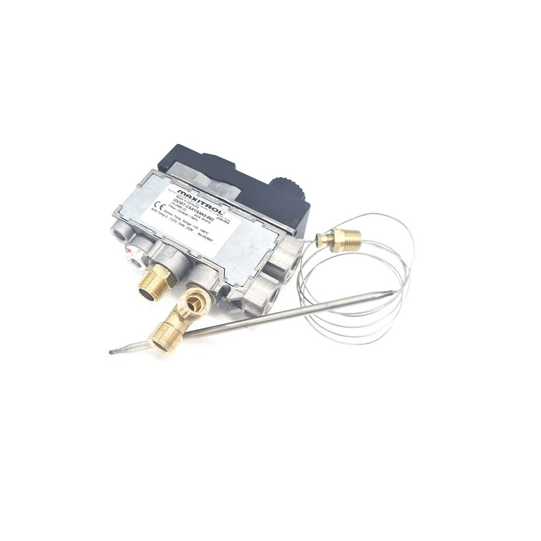 termostato de gas MERTIK MAXITROL tipo GV30T-C5AYAAK0-002 T máx 190°C Versión Montado Turhan