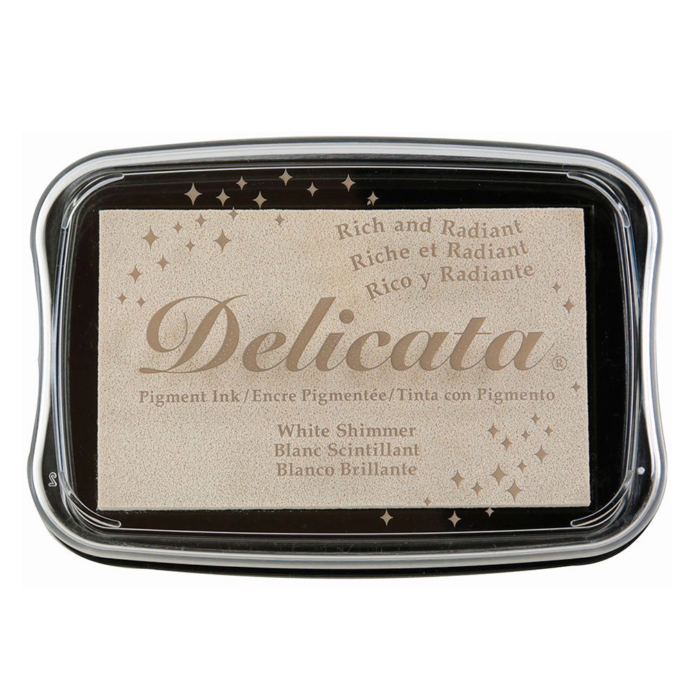 Tinta Delicata Metalica Brillante Blanco 95x65mm TDE-380