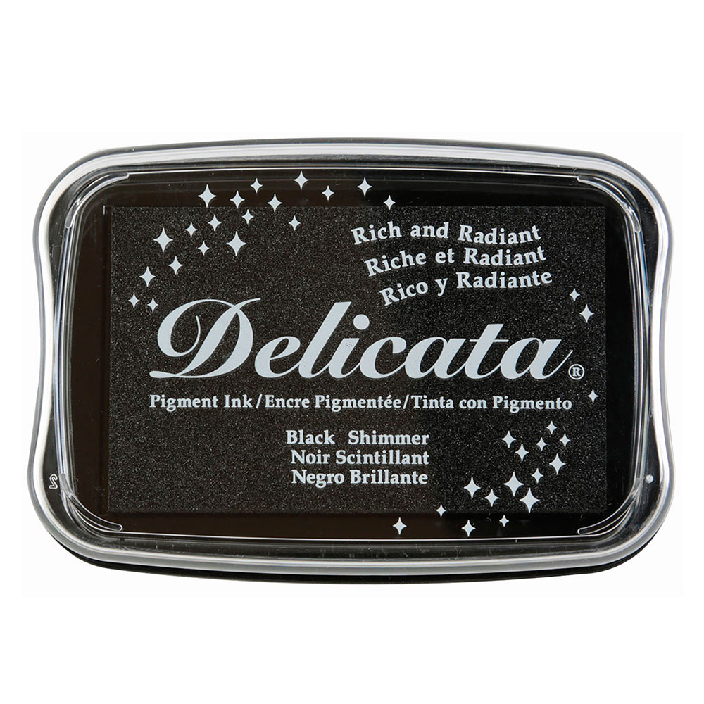 Tinta Delicata Metalica Brillante Negro 95x65mm TDE-382