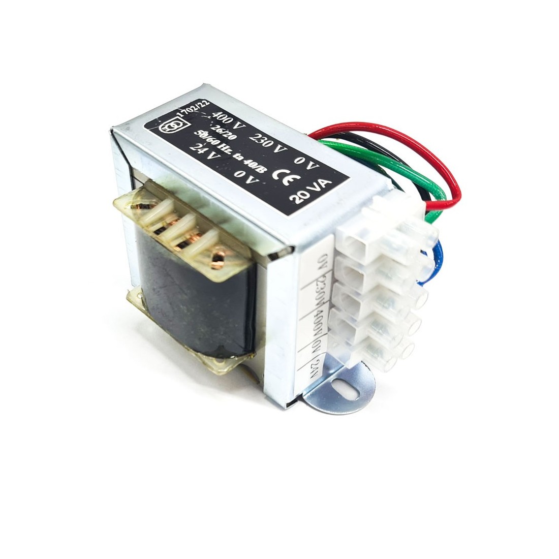 Transformador Zarel Medoc 20VA 230-400V 24V 66315