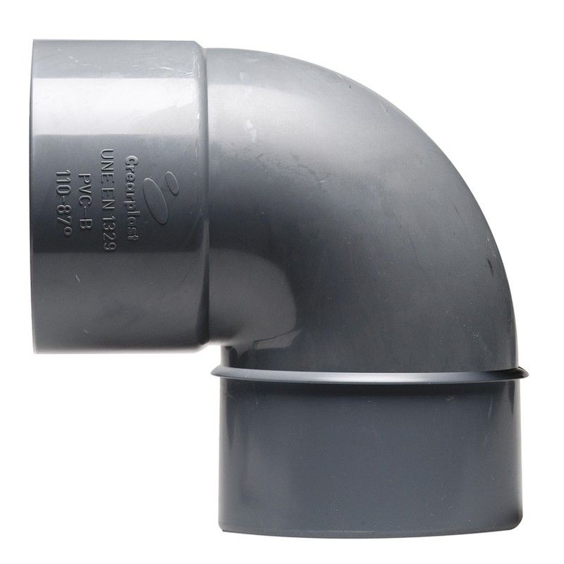 Acc.Pvc. Codo Macho-Hembra 125-87º 895F2012 Crearplast