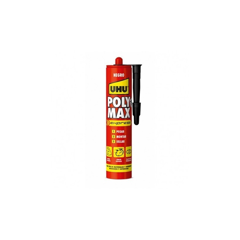 UHU Polymax Express Negro 425GR