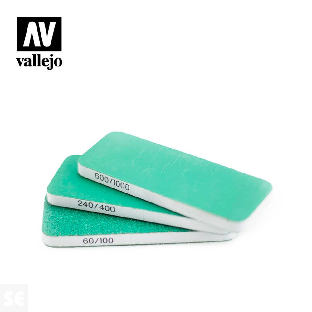 Flexi Sanders Doble Grano (80x30x6mm) (3u)