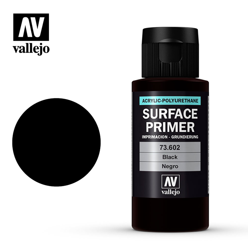 Imprimación Acrílica Mate Negro 60 ml