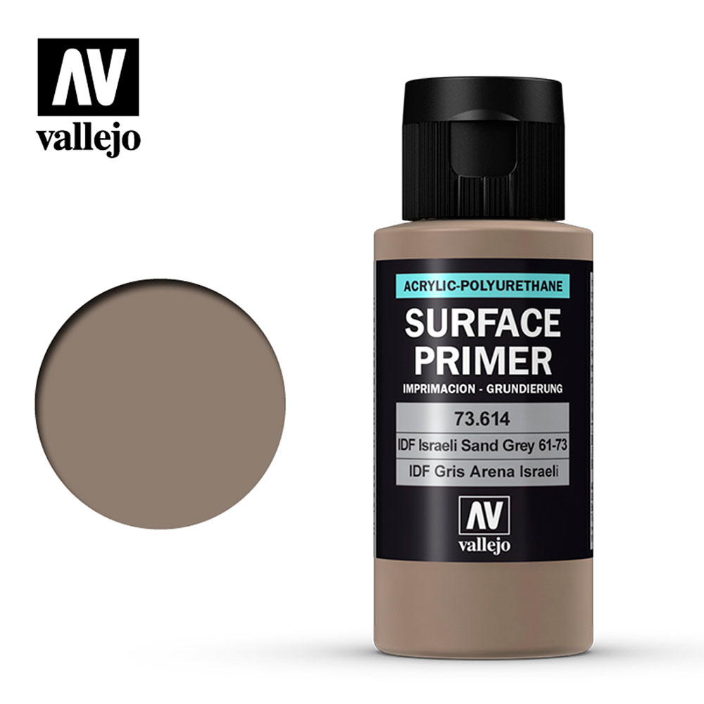 Imprimación Acrílica Mate Idf Gris Arena Israel 60 ml