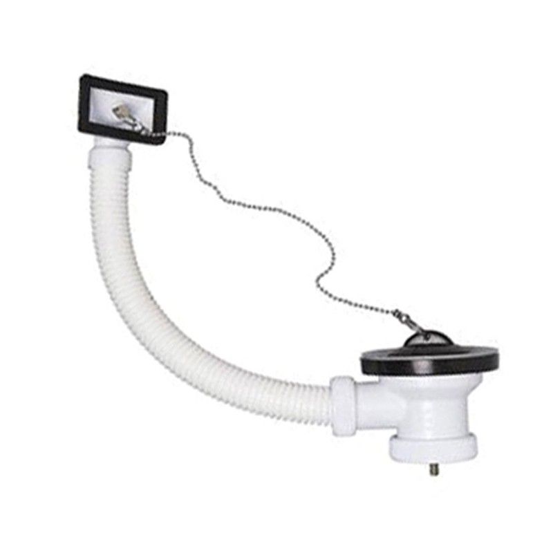 Valvula Fregadero Inox. 80 Mm C/Rebos 897F29 Crearplast