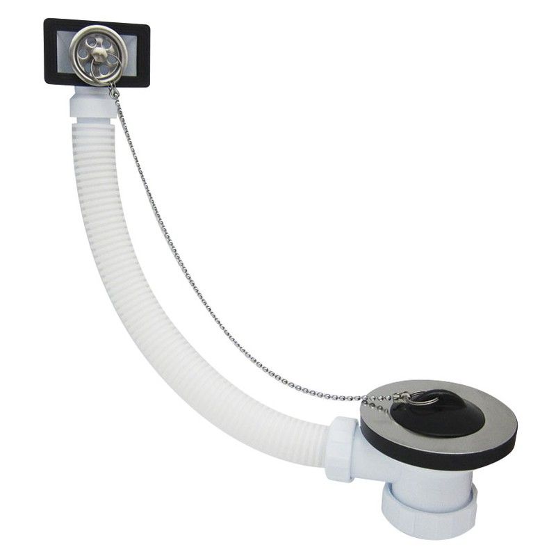 Valvula Fregadero Inox. 80 Mm Rebos Chap 897F73 Crearplast