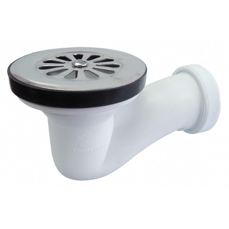 Valvula Sifonica Plato Ducha Inox.80Mm. 897F18 Crearplast