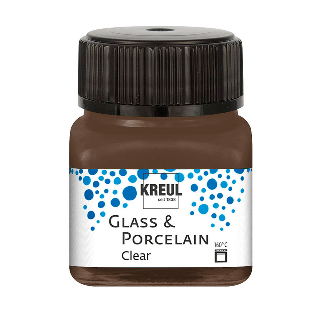 Glass & Porcelain Classic 20 Ml Clear Espresso Brown