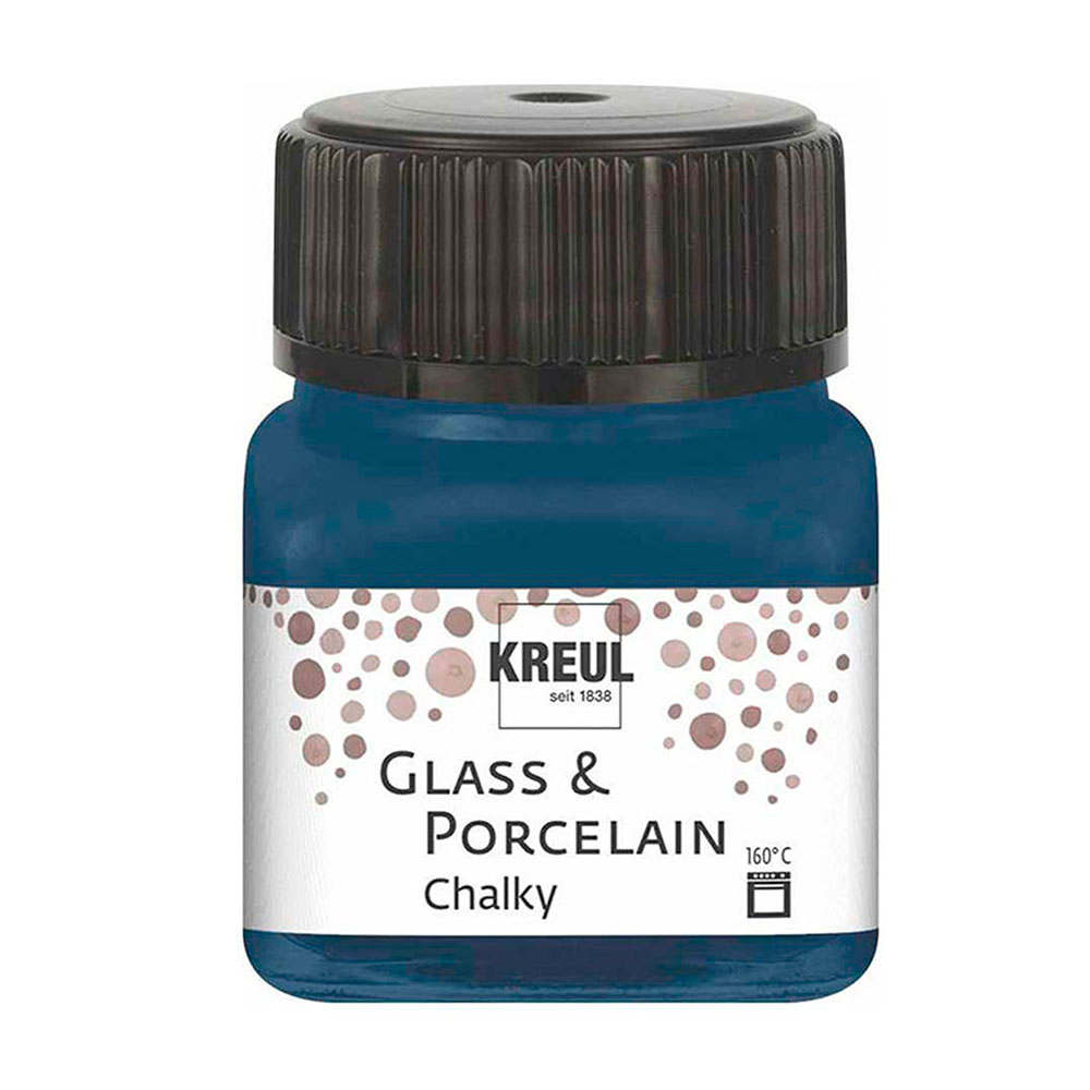 Glass & Porcelain Classic 20 Ml Chalky Navy Blue