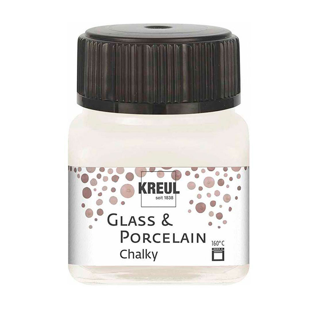 Glass & Porcelain Classic 20 Ml Chalky White Cotton