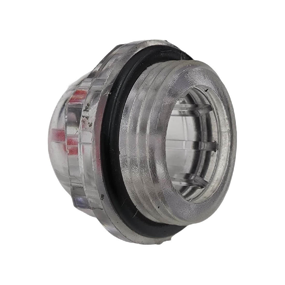 Visor plástico Nivel Bomba Vacío XD-020. 1 pulgada. Paso de rosca 2,5