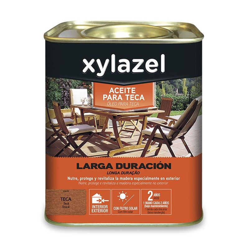 Xyla.Aceite P/Teca L.Duracion 750Ml 88Q230 Xylazel